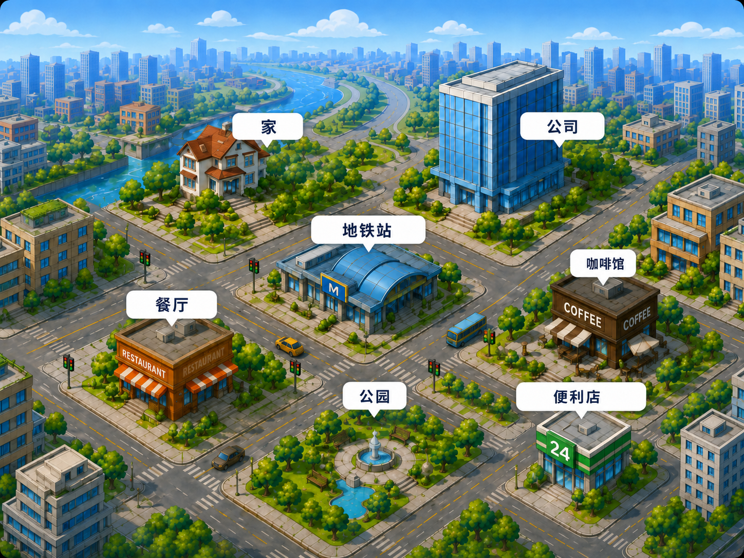 城市地图